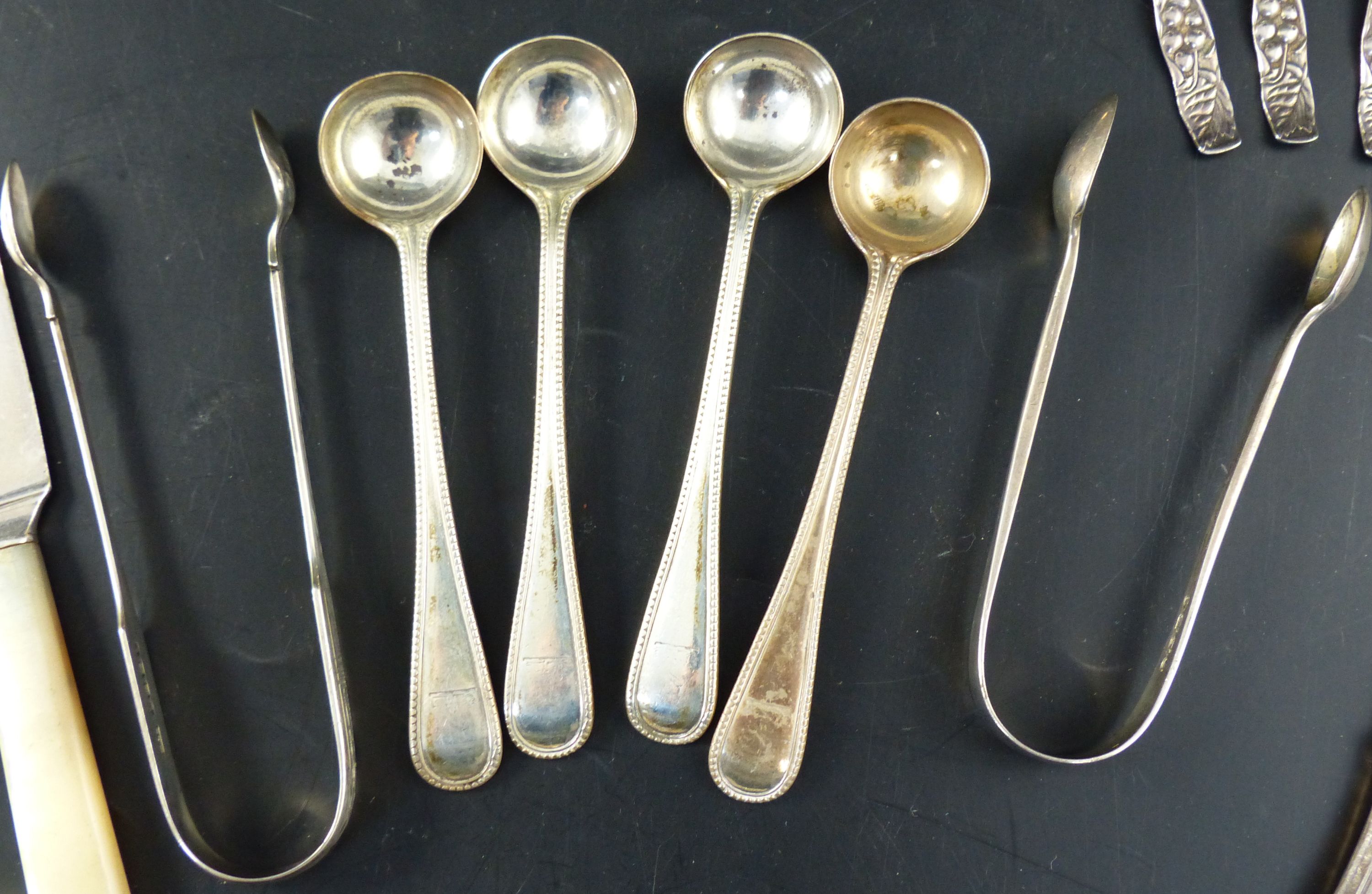 A collection of minor flatware